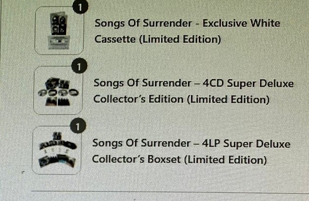 U2start.com | General Songs of Surrender album discussions